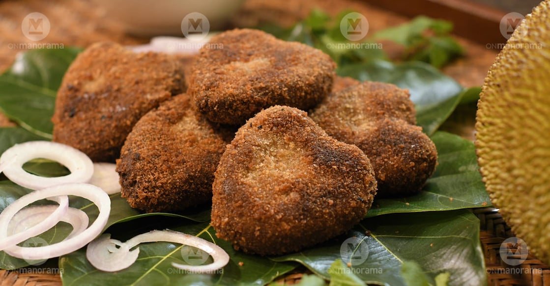 Kerala-style jackfruit-meat cutlet. Photo: Nithin Paul