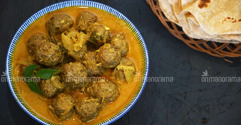 Ramadan special meatball curry