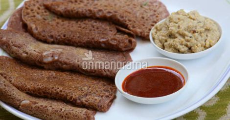 Ragi Wheat Dosa