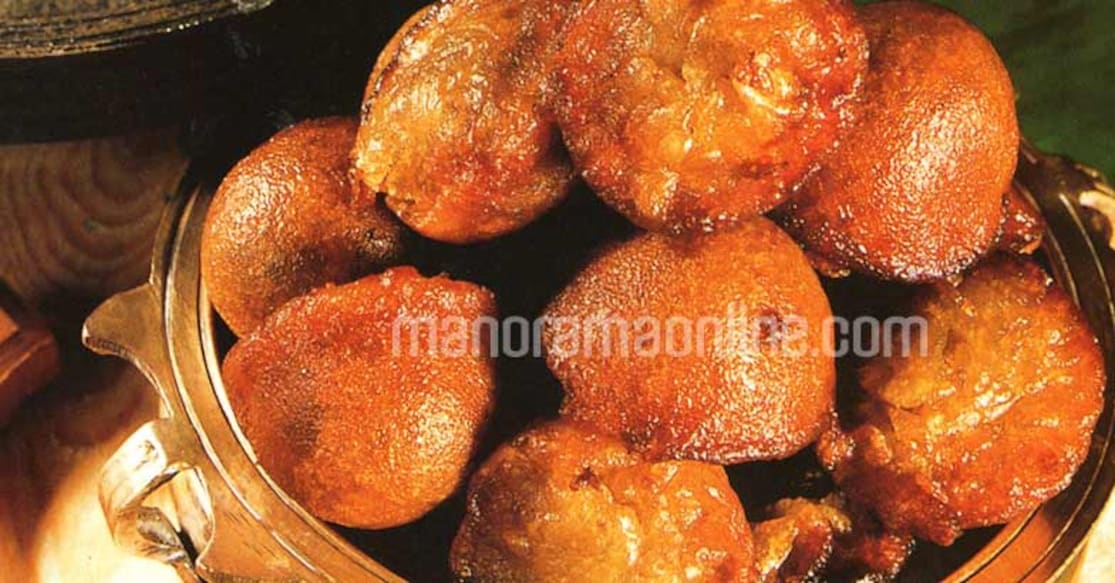 Fried sweet balls made from a batter of mashed over ripe bananas and rice flour!