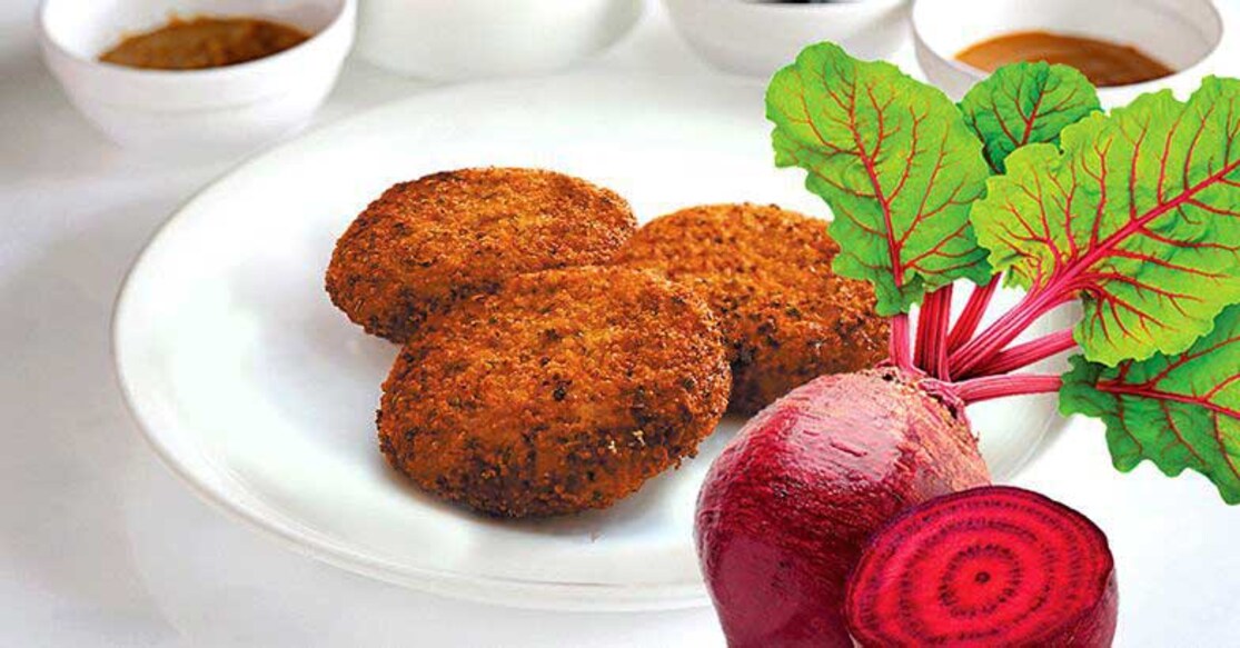 Beetroot cutlet