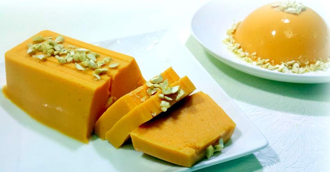 Easy papaya pudding