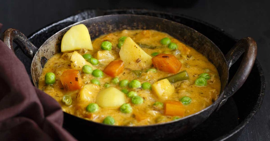 Vegetable kurma without coconut milk