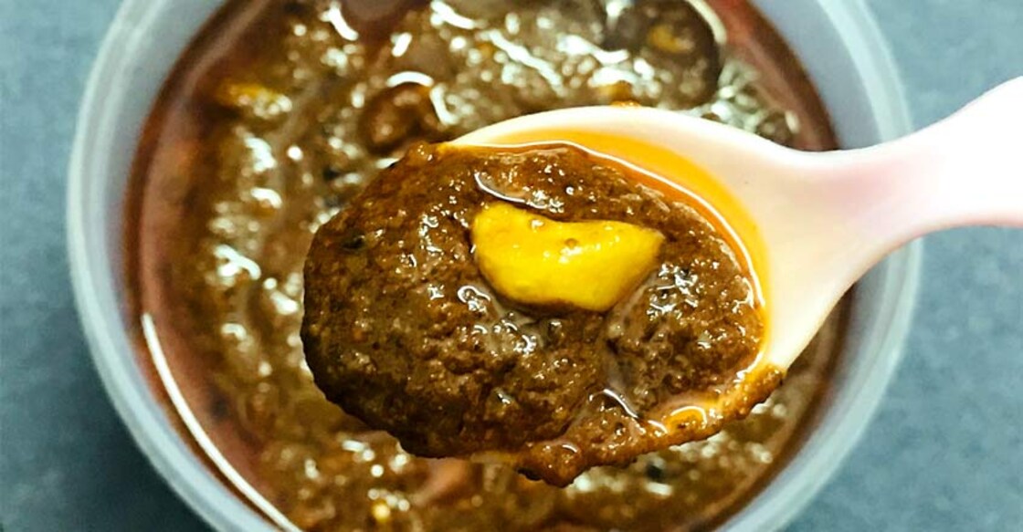 Garlic pickle without vinegar