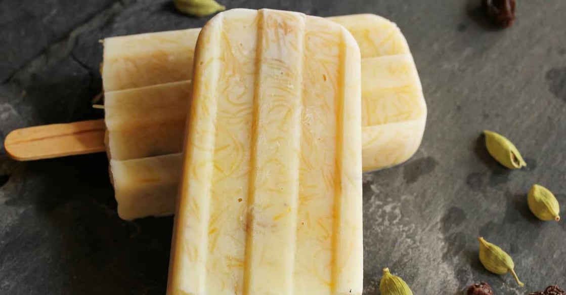 Vermicelli milk ice popsicles