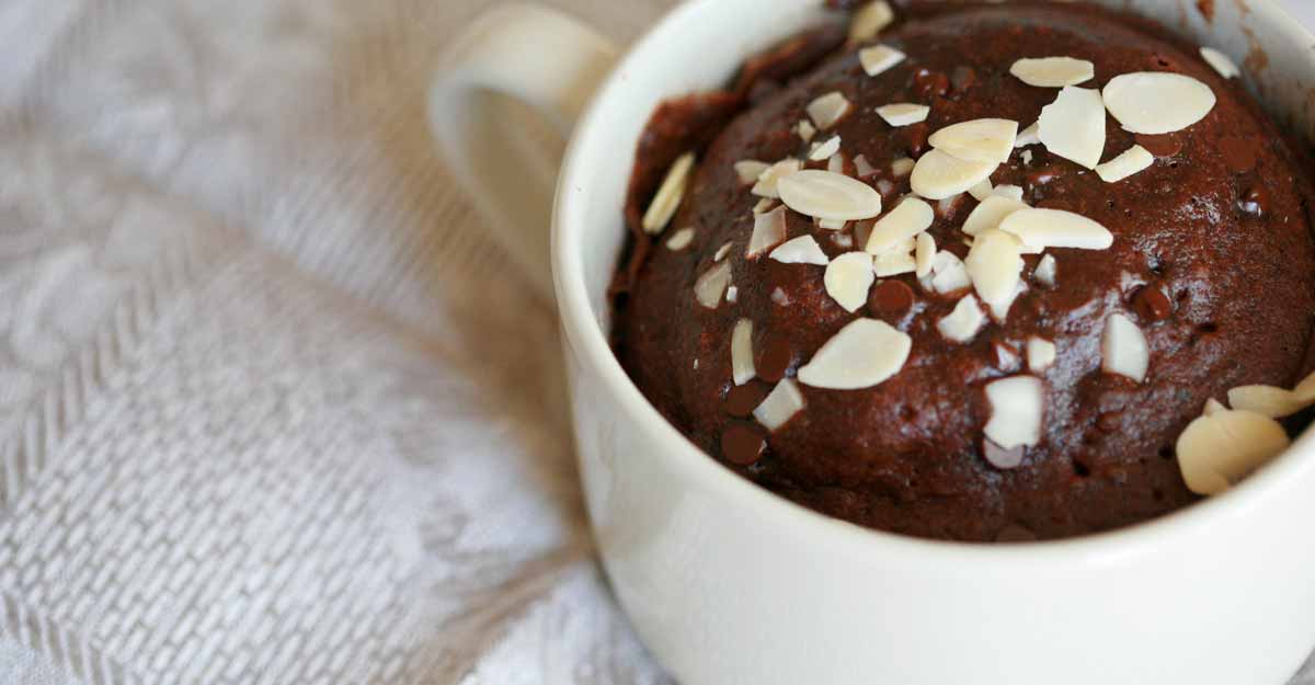 Easy chocolate cake in a tea cup | Shutterstock Easy chocolate cake in a tea cup | Shutterstock