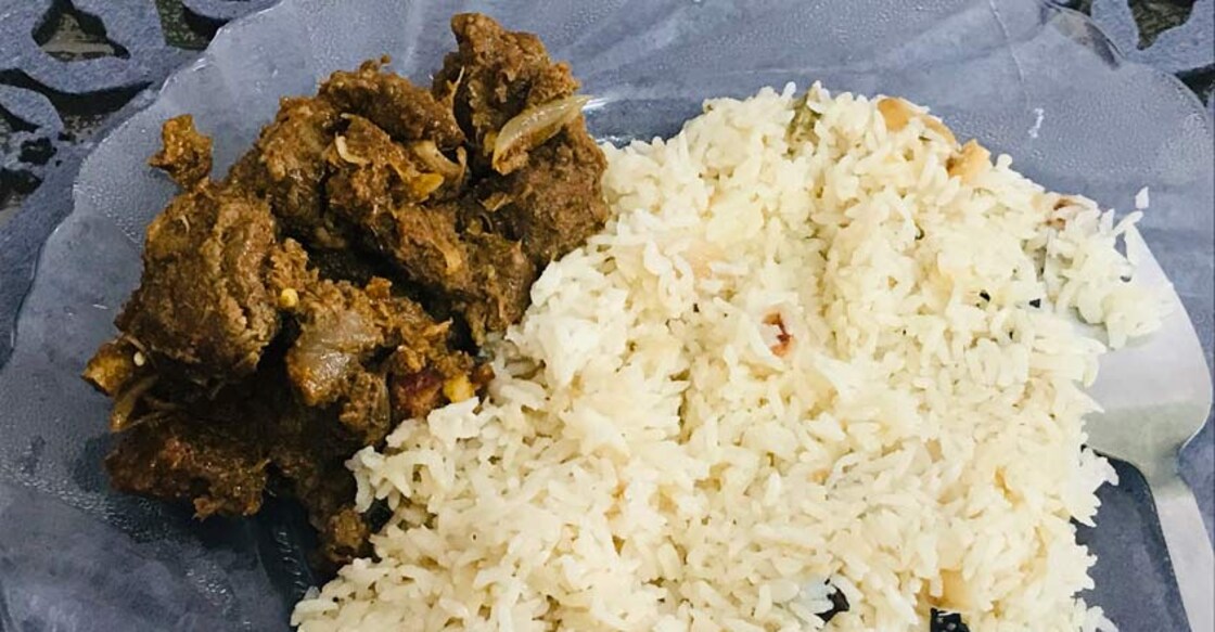 Tasty coconut milk rice in 15 minutes