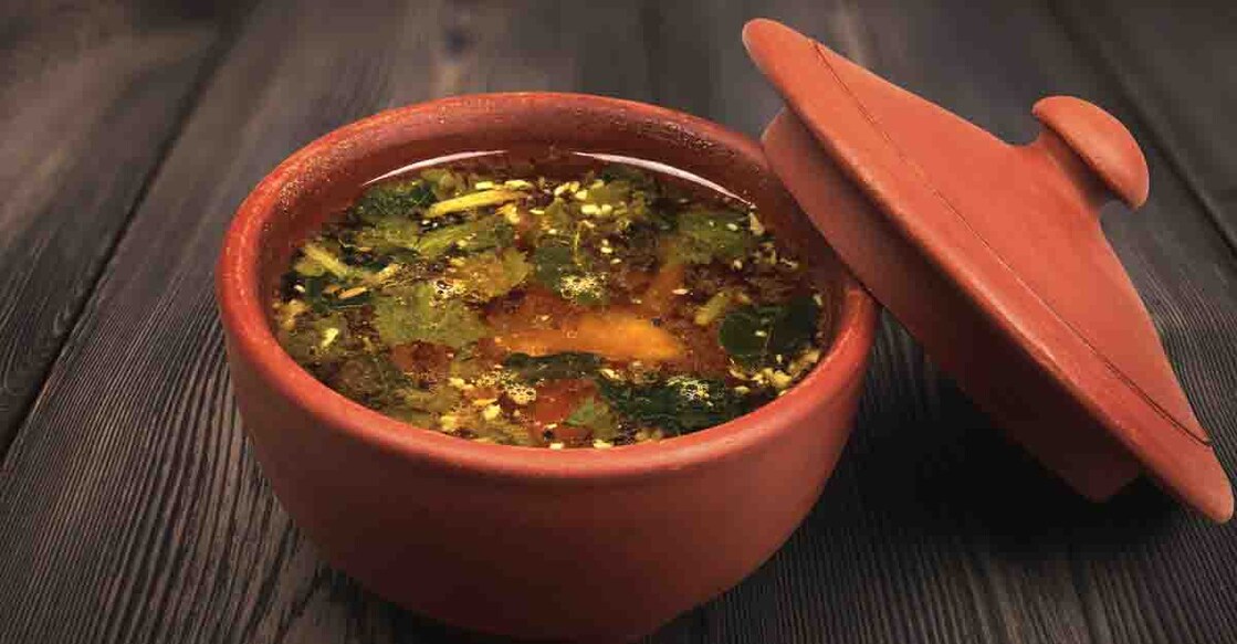 Garlic rasam