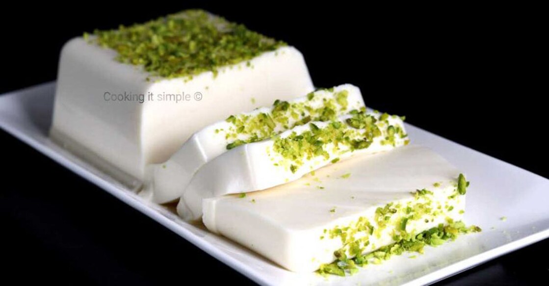 Silky soft milk pudding