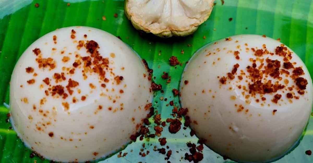 Custard apple pudding