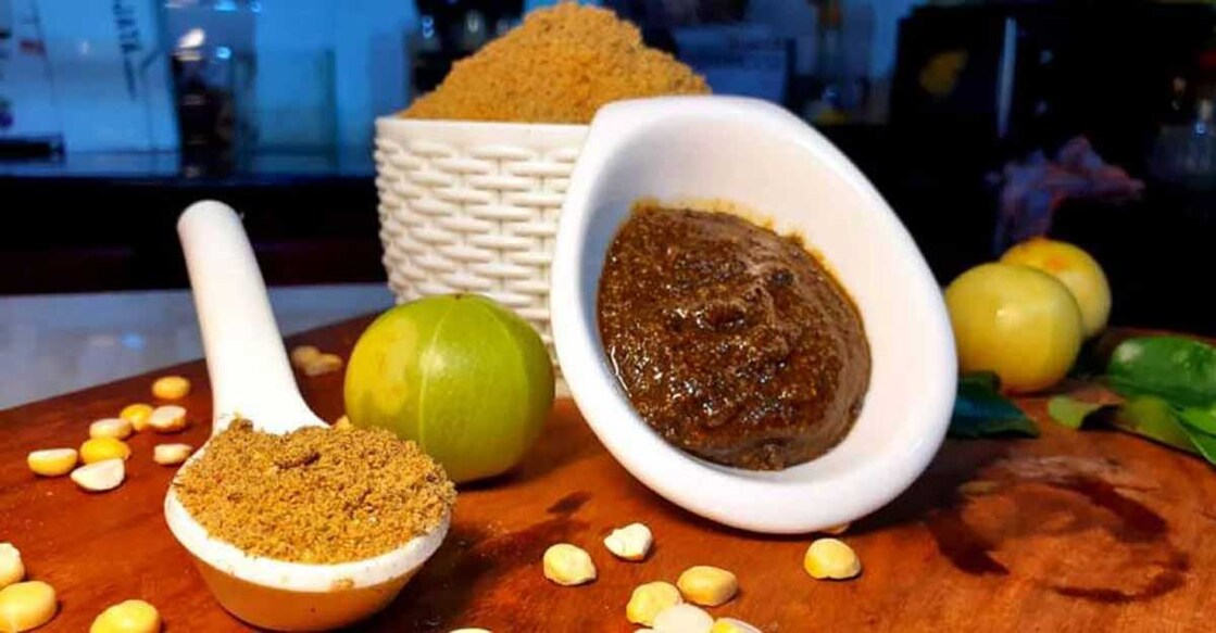Gooseberry chutney powder