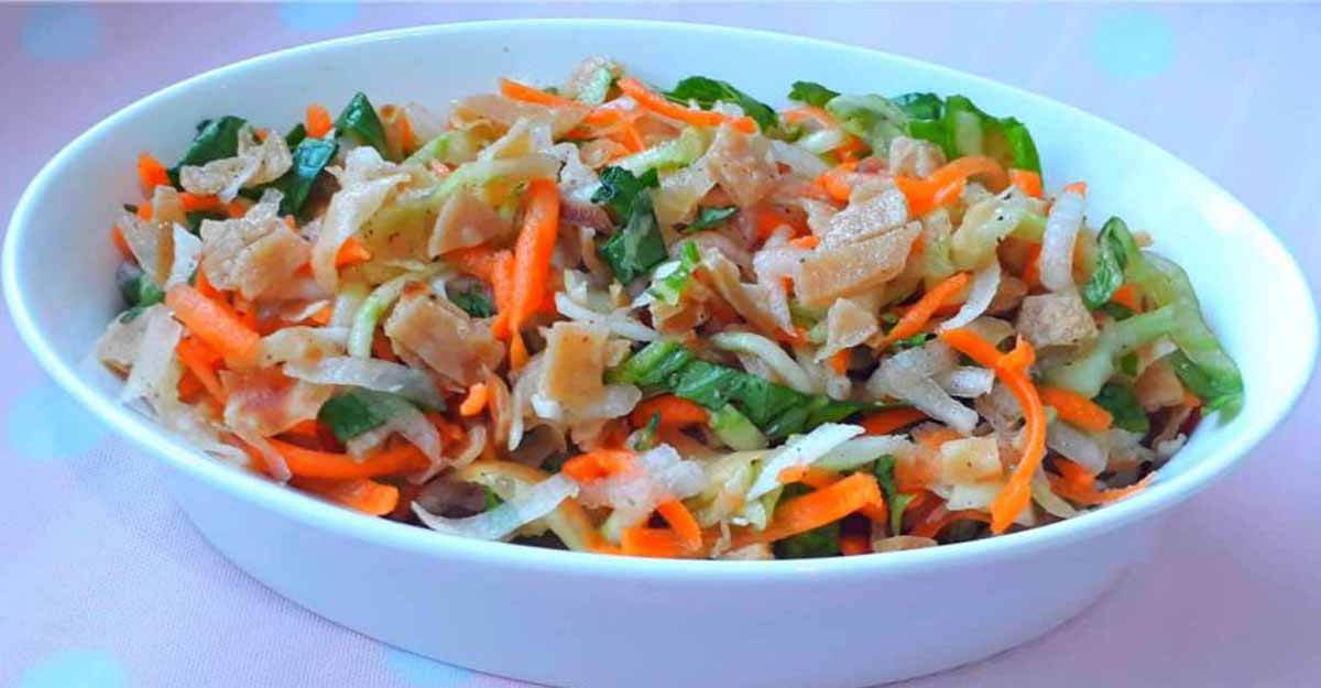 chappathi-salad