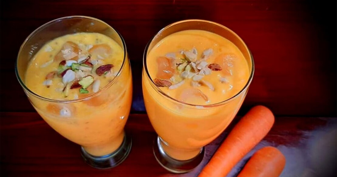 Easy and delicious carrot smoothie