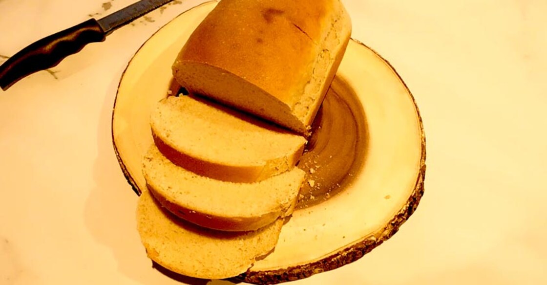 Homemade wheat bread