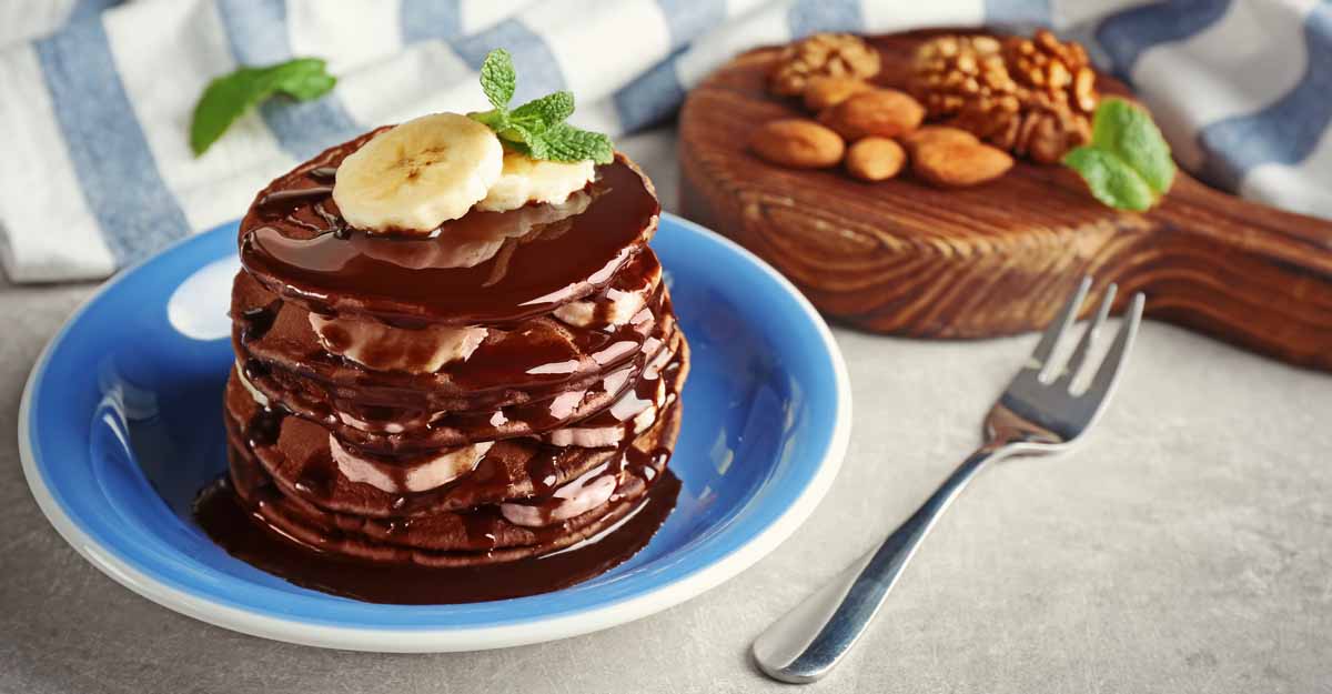 chocolate banana pancake chocolate banana pancake