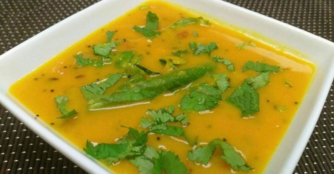 Gujarati-style dal curry Gujarati-style dal curry