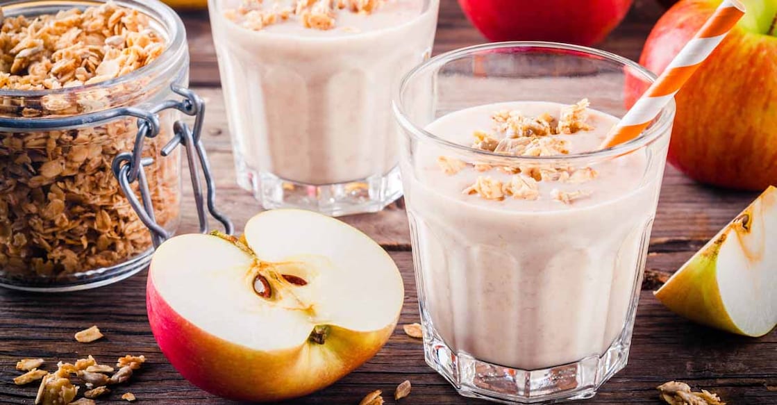 apple oats smoothie