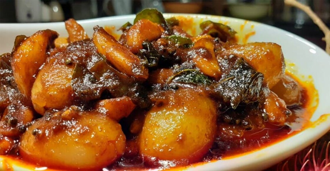Sweet and sour rambuttan pickle