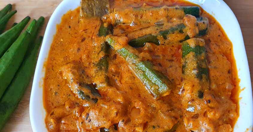 Dhaba-style bhindi masala