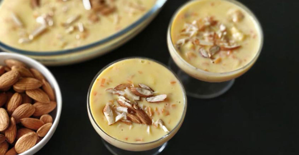 Easy carrot kheer Easy carrot kheer