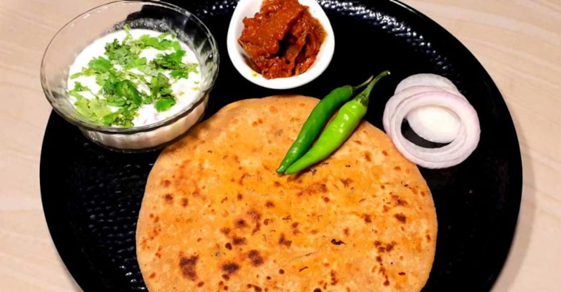 onion paratha