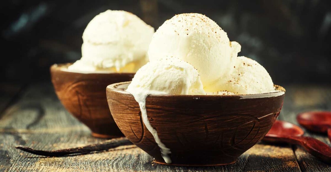 vanilla ice cream