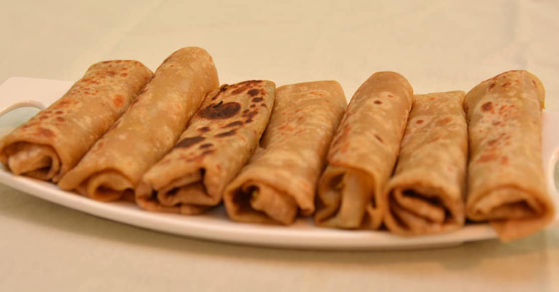 Chicken Chappati Rolls