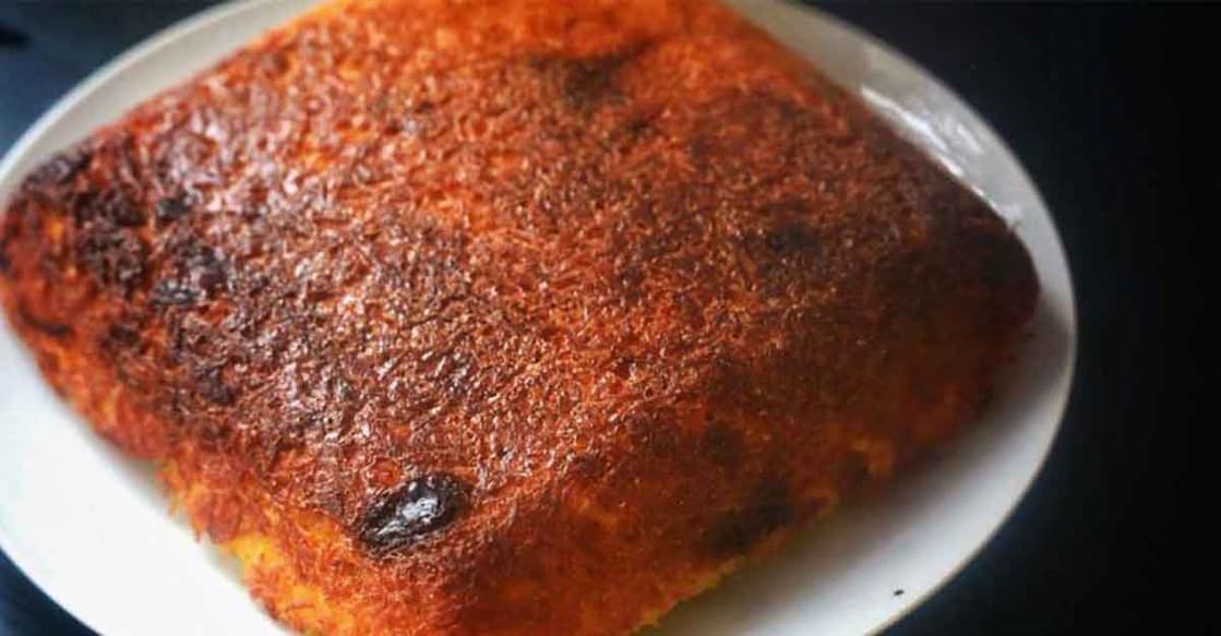 Persian saffron rice with Thalassery touch