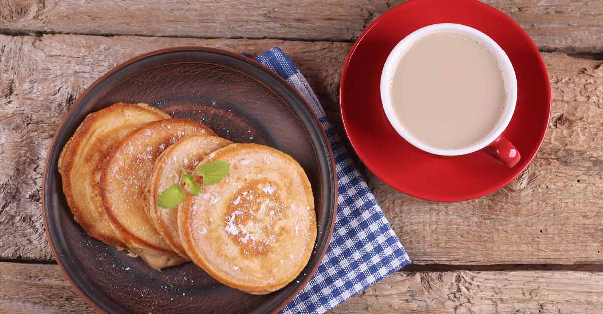 Coffee pancakes: the recipe for an original breakfast 