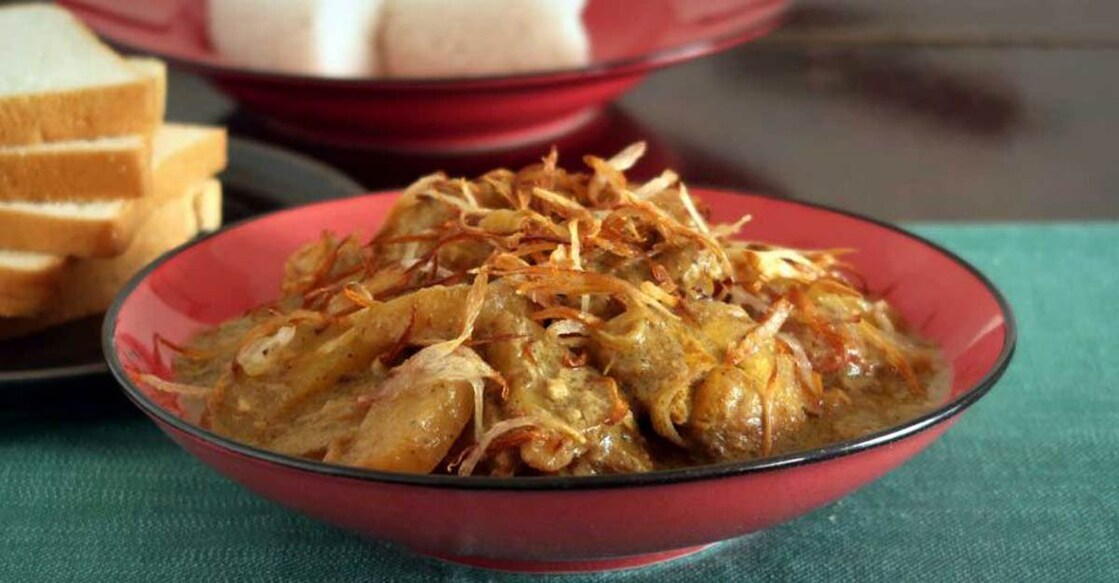 Brown chicken stew Brown chicken stew