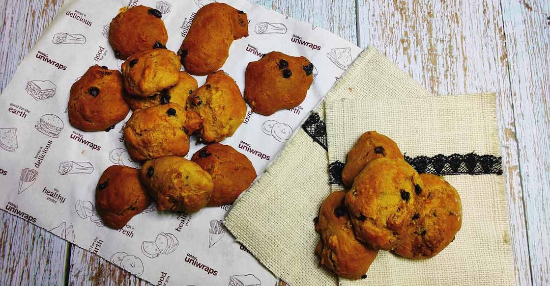 Healthy chocolate chip pumpkin cookies