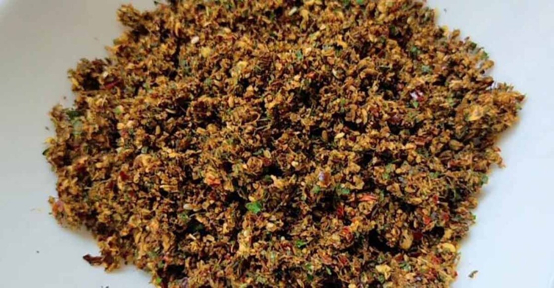 Curry leaves chutney powder