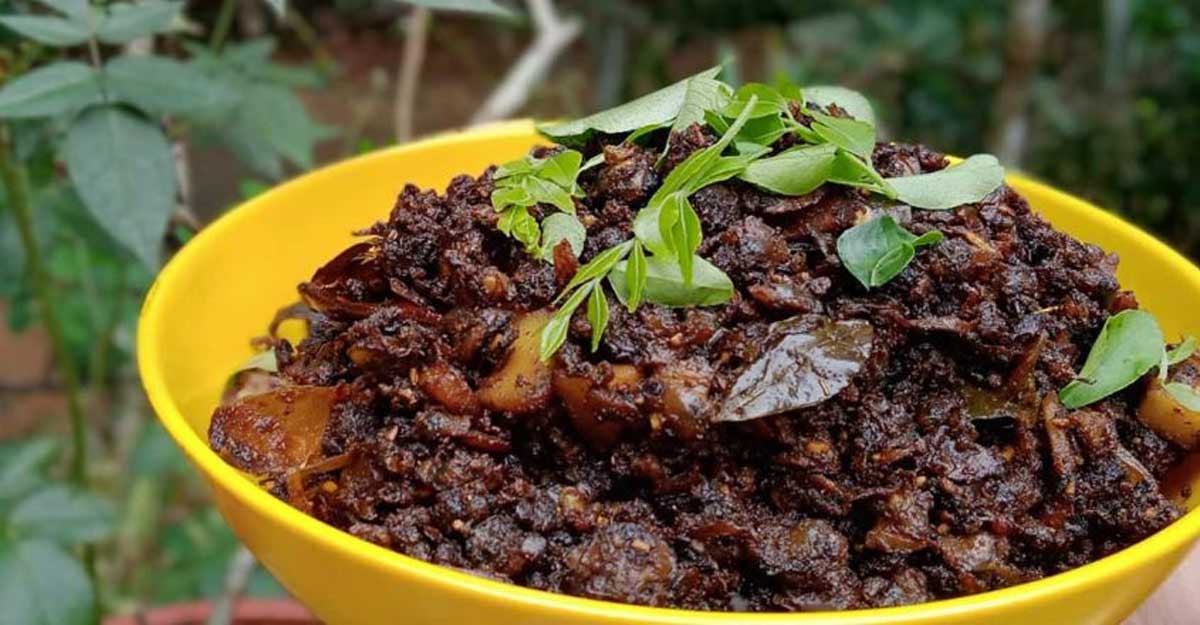 Spicy clam meat fry