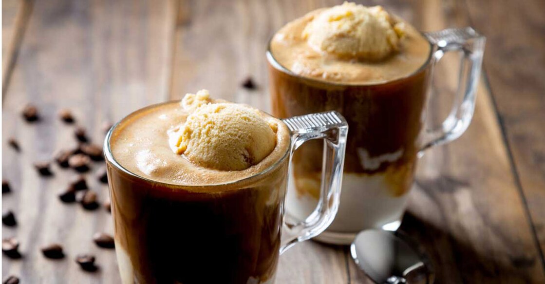coffee-day Iced coffe with vanilla ice cream called affogato in Italy. Photo: Shutterstock/asife