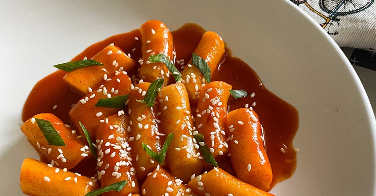 Try this Korean tteokbokki Try this Korean tteokbokki