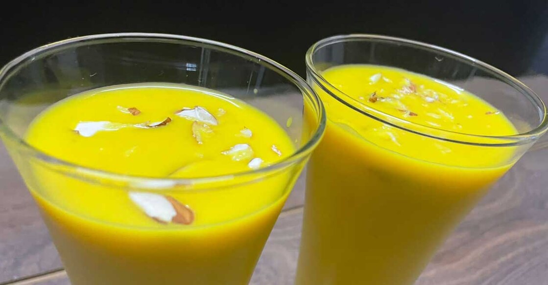 Refreshing pumpkin juice