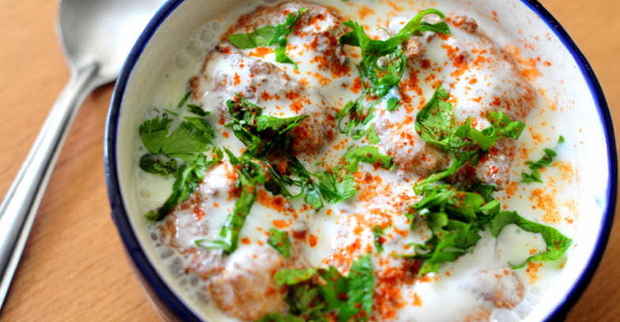 Sprouts dahi vada Sprouts dahi vada
