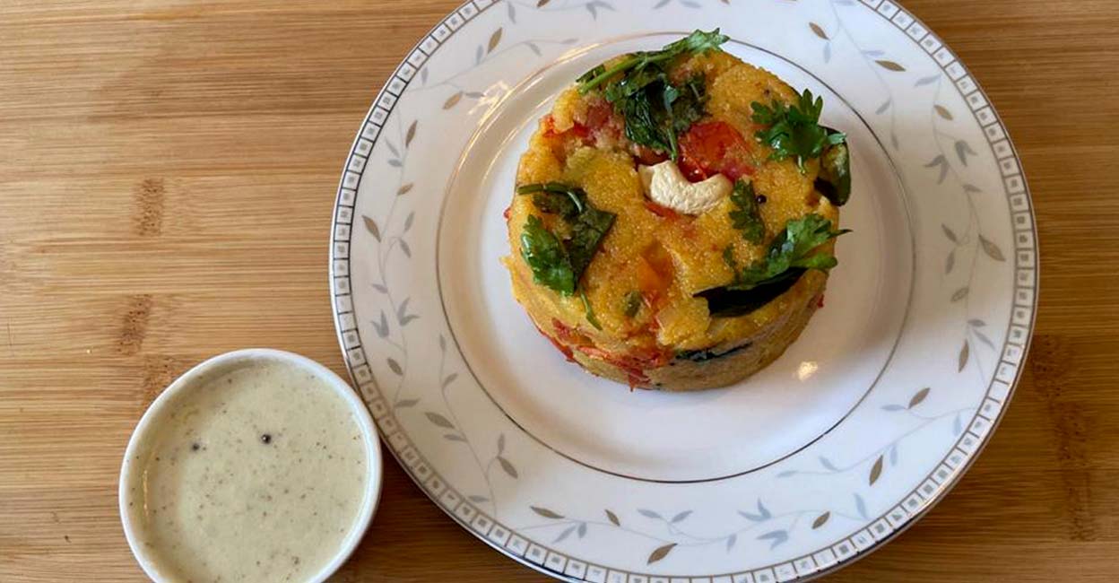 Tasty tomato upma