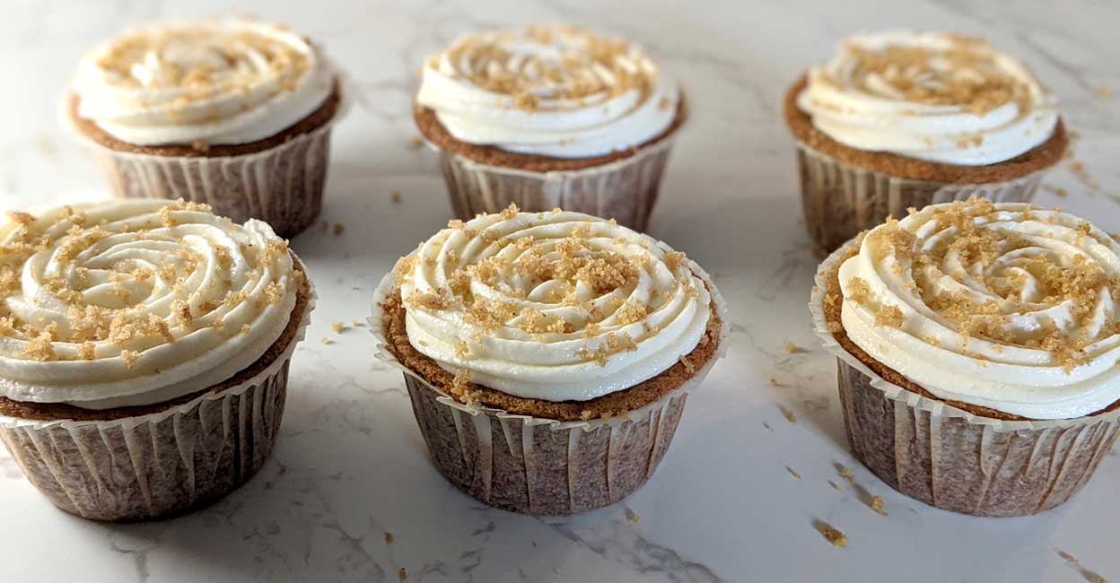 Gingerbread cupcake. Photo: Tania Mathew