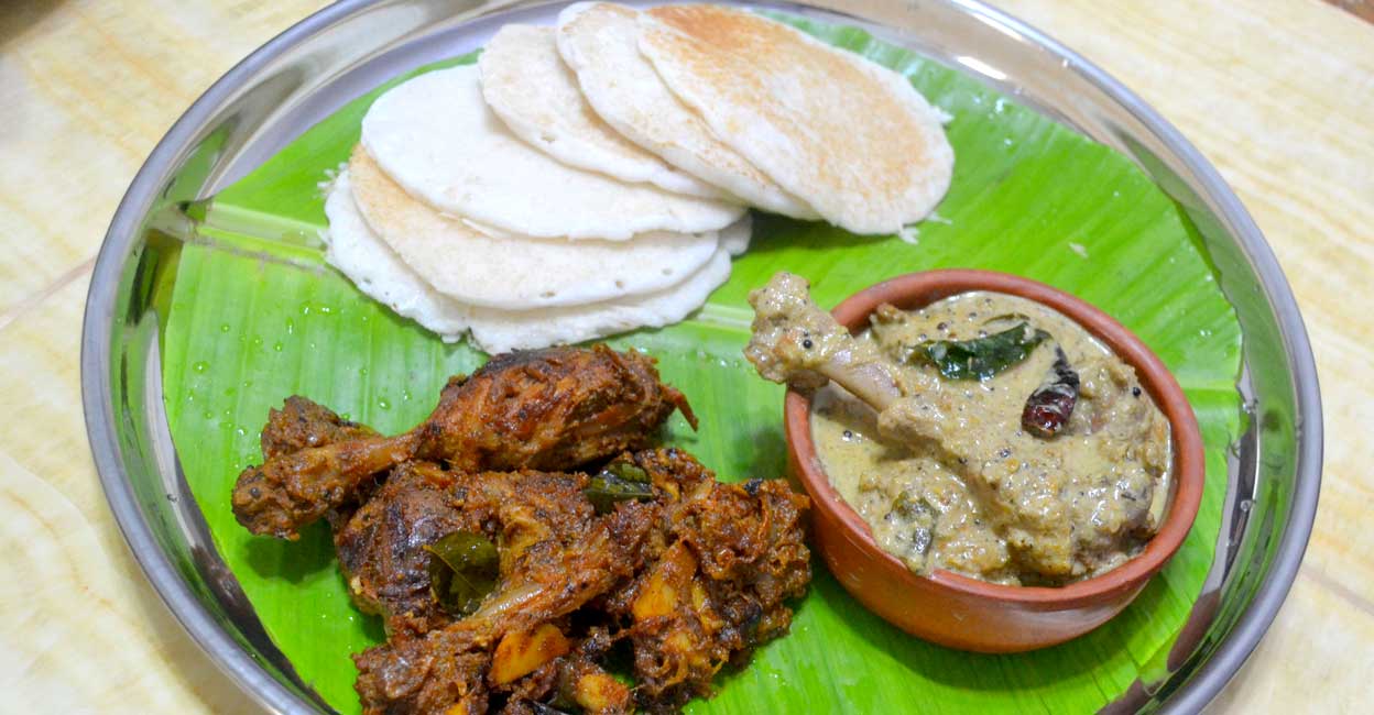 Kuttanadan duck curry and roast Kuttanadan duck curry and roast. Photo: Ganga Sreekanth