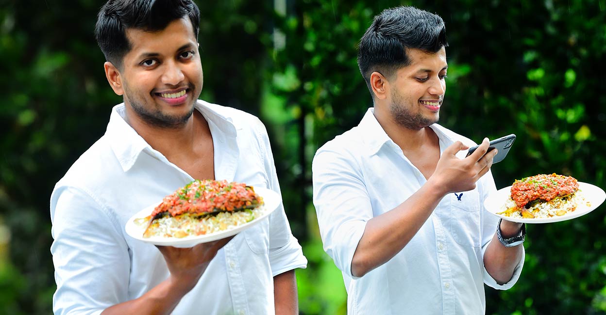 Chef Arun Vijayan. Photo: Manorama