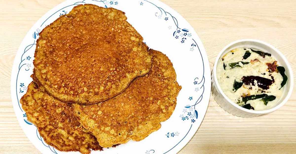 Nutritious flaxseed dosa to lose weight Nutritious flaxseed dosa to lose weight