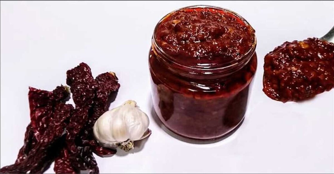 Spicy schezwan chutney 
