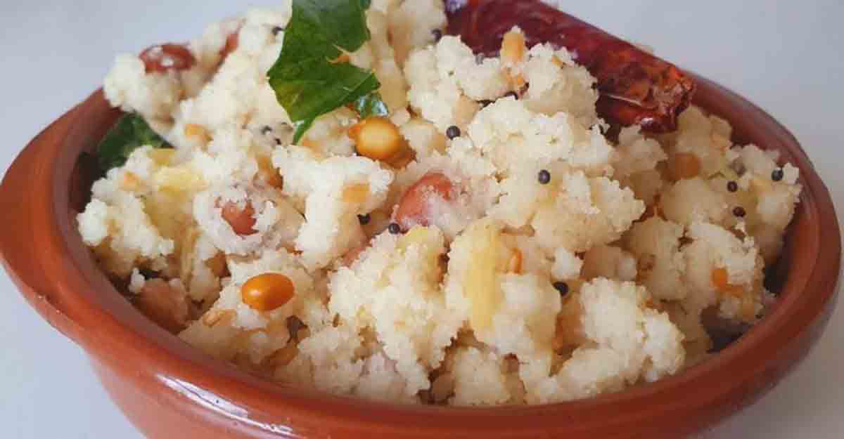 Semolina upma Semolina upma