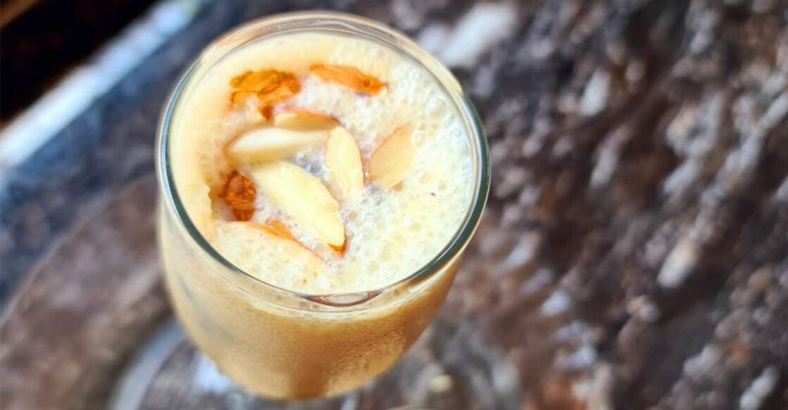 Refreshing jackfruit shake Refreshing jackfruit shake