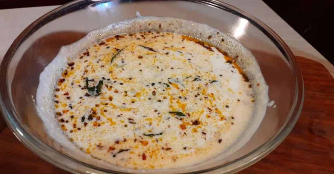 Green grapes pachadi