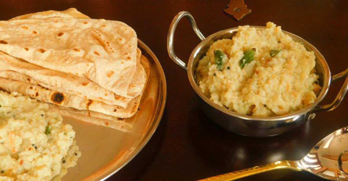 Chettinad style potato podimas