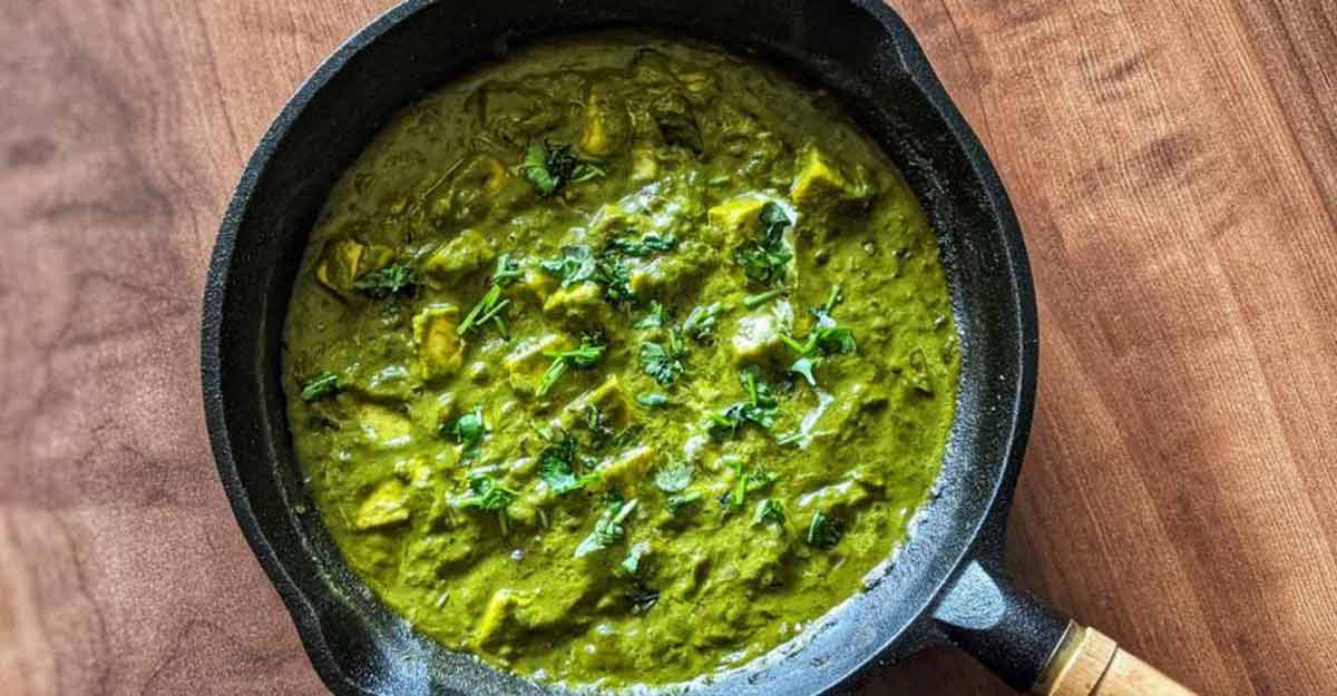 Palak paneer Palak paneer