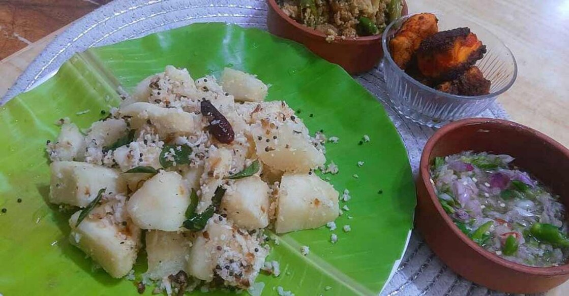 Tapioca stir fry