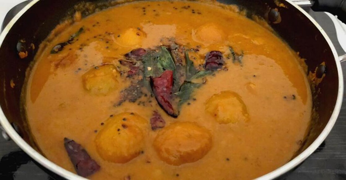 Try this special ripe mango sambar
